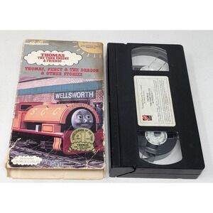 Thomas The Tank Engine & Friends VHS Thomas Percy and the Dragon PROMO SCREENER‎